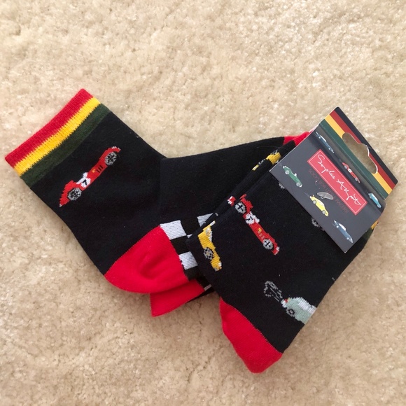 New 3 sets of Kid's Race‎ car & Dino socks - Picture 3 of 5